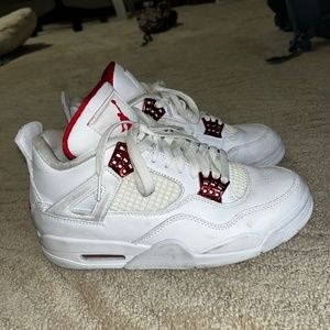 Air Jordan Retro 4 Red Metallic